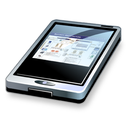 Image of an electronic tablet